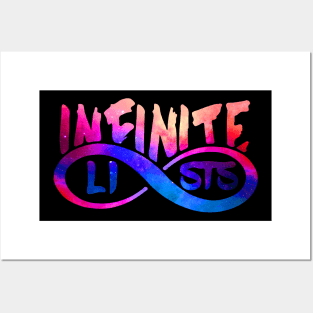 Infinite Lists merch Posters and Art